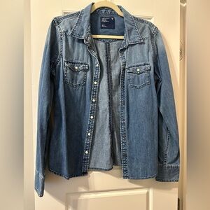 American Eagle Jean Shirt